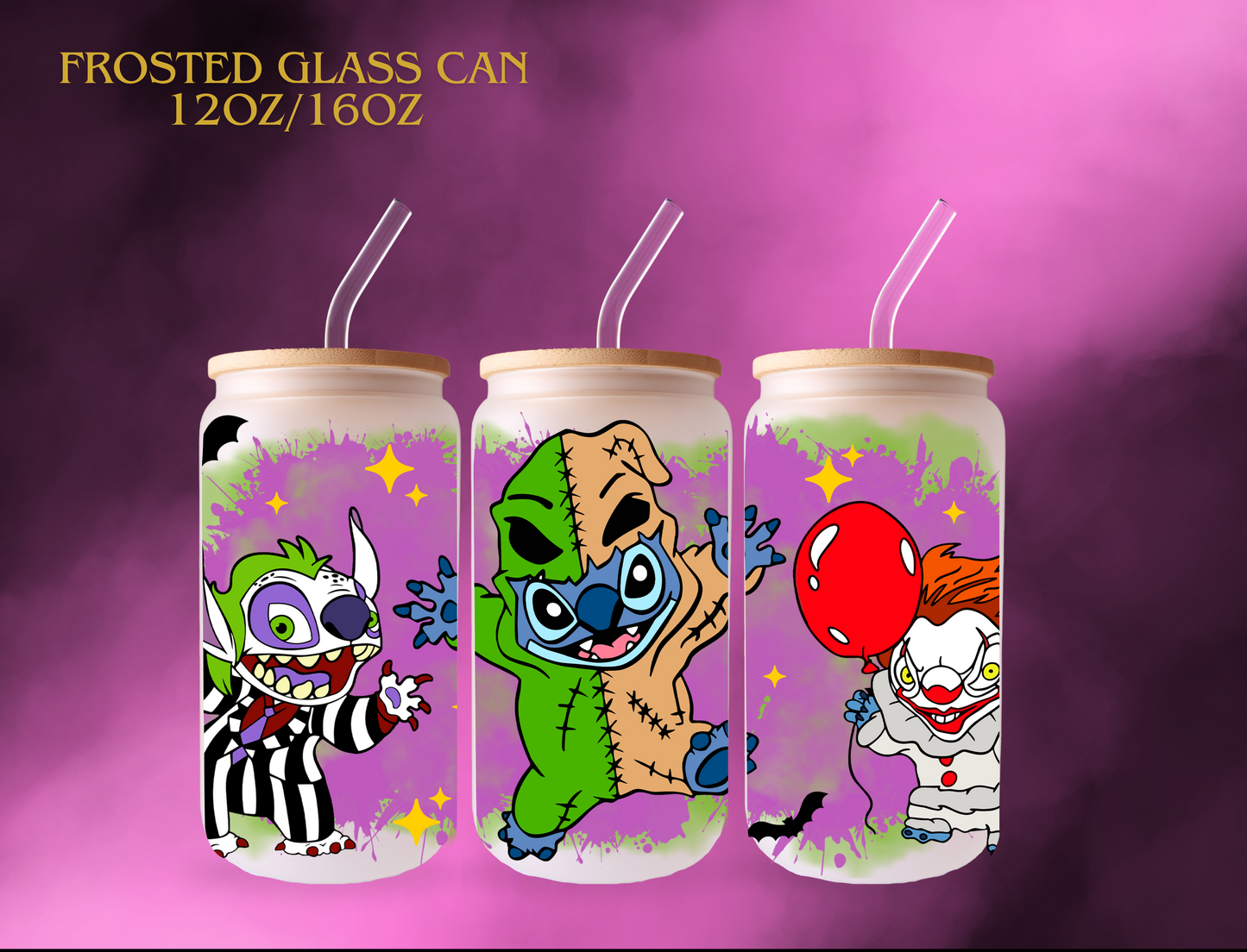 Stitch Horror Tumblers