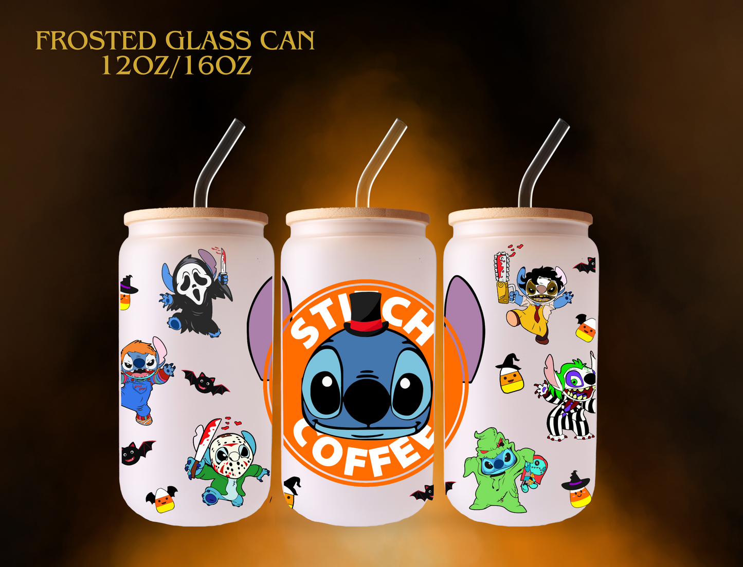 Stitch Horror Tumblers
