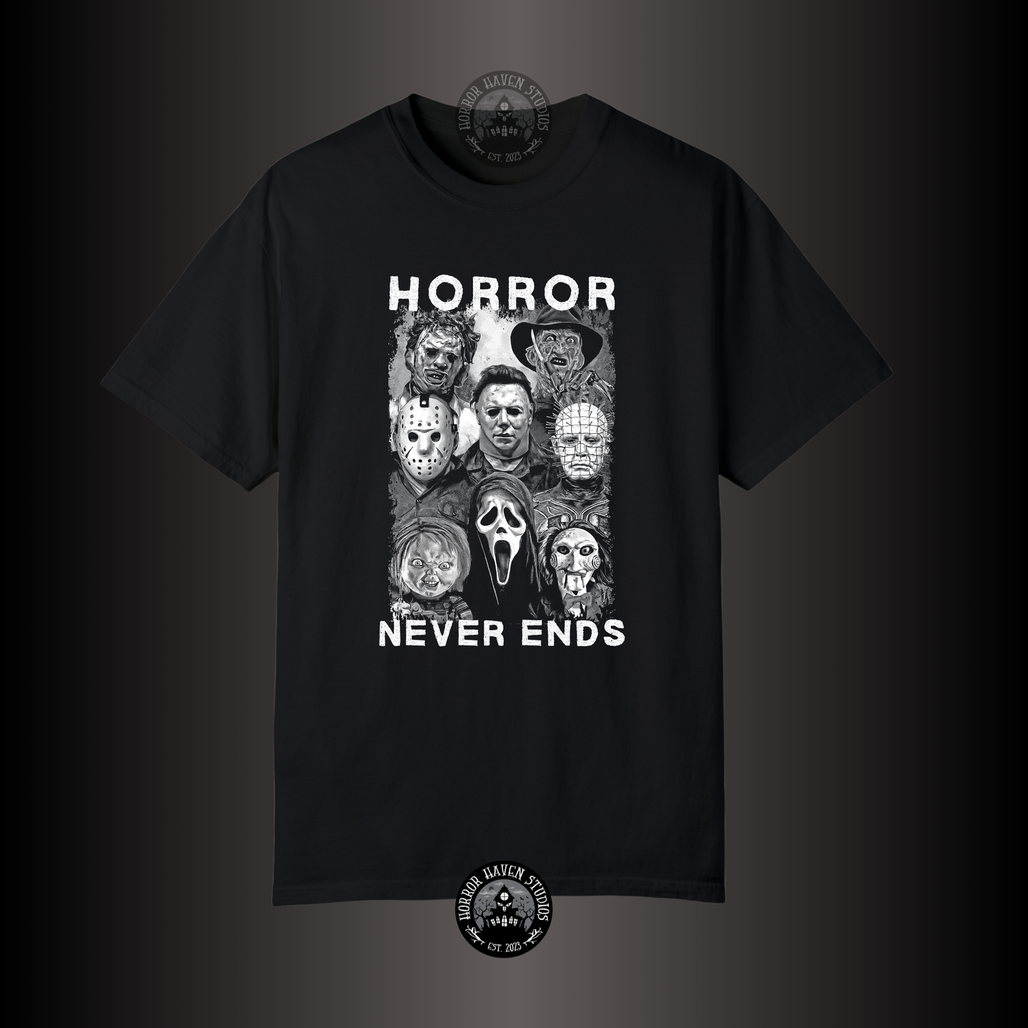 Horror Never Ends Graphic Tee