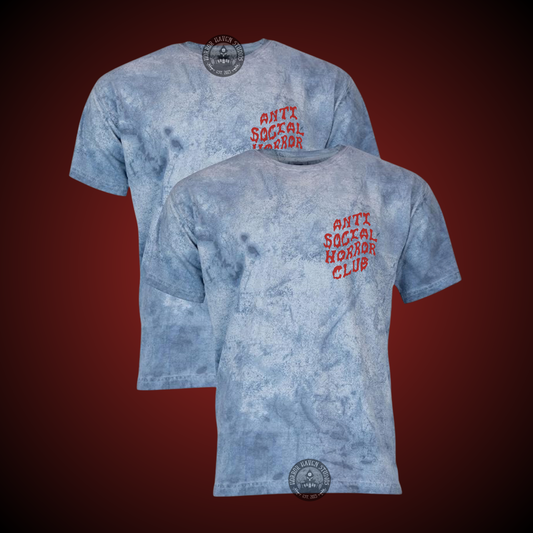 Tie Dye Anti Social Horror Club Tee