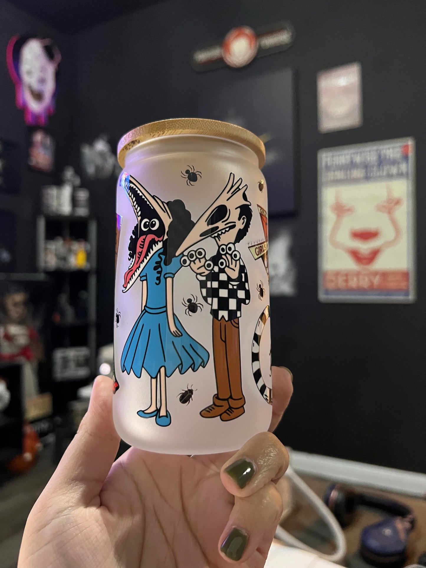 Beetlejuice Tumbler