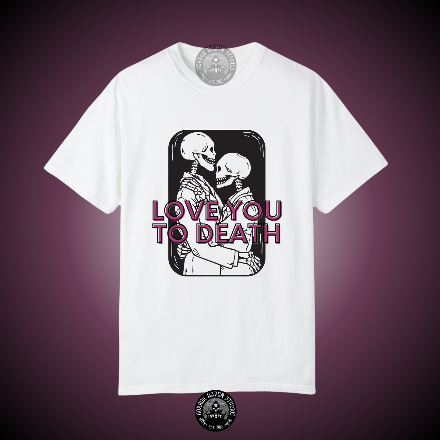 Love you to death Skelly Graphic Tee