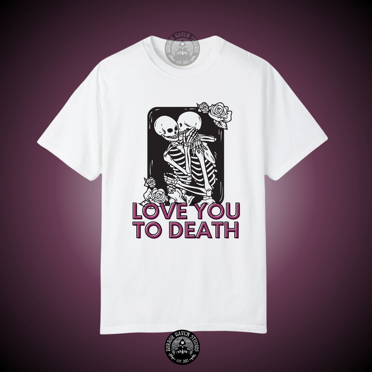 Love you to death Skelly Graphic Tee