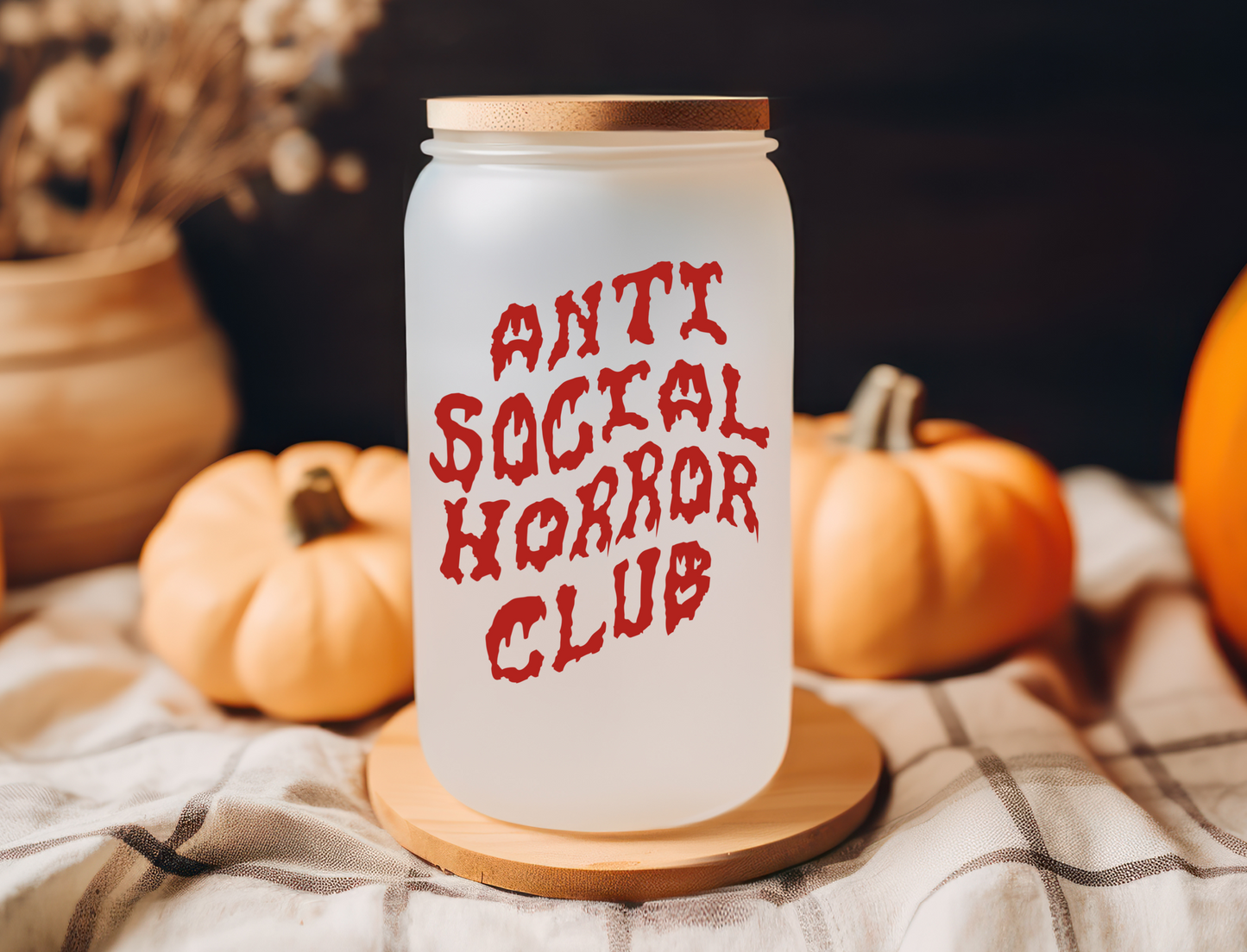 Anti Social Horror Club Tumbler